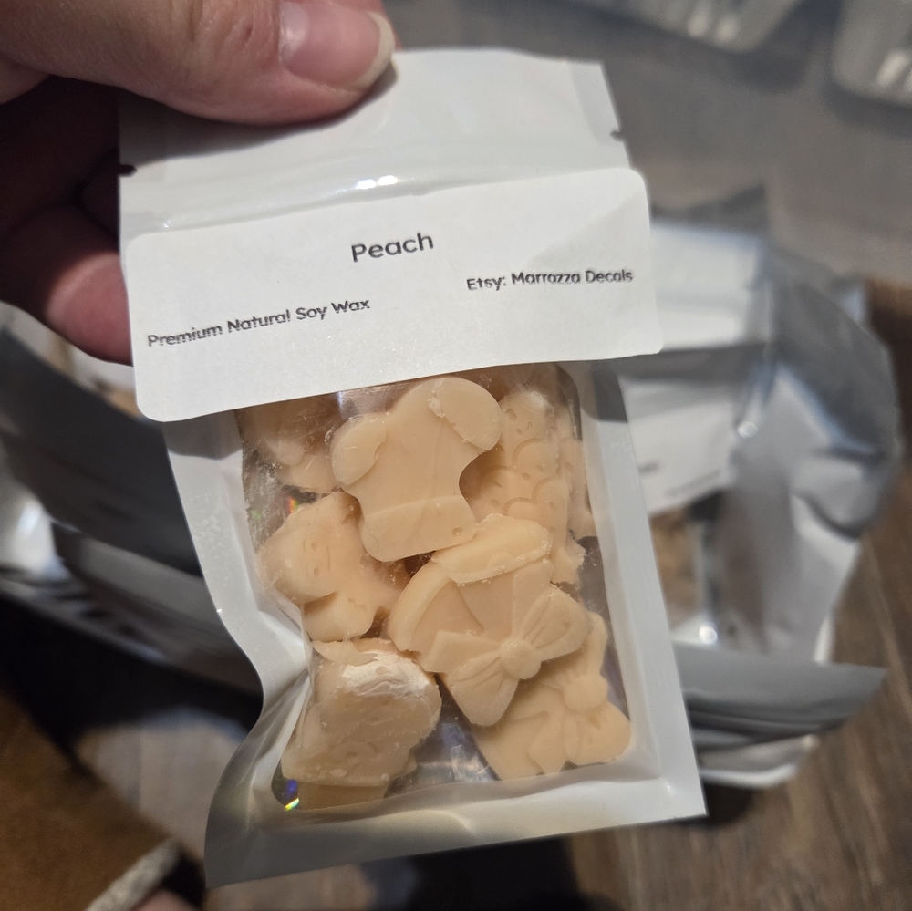 Peach Scented Soy Wax Melts